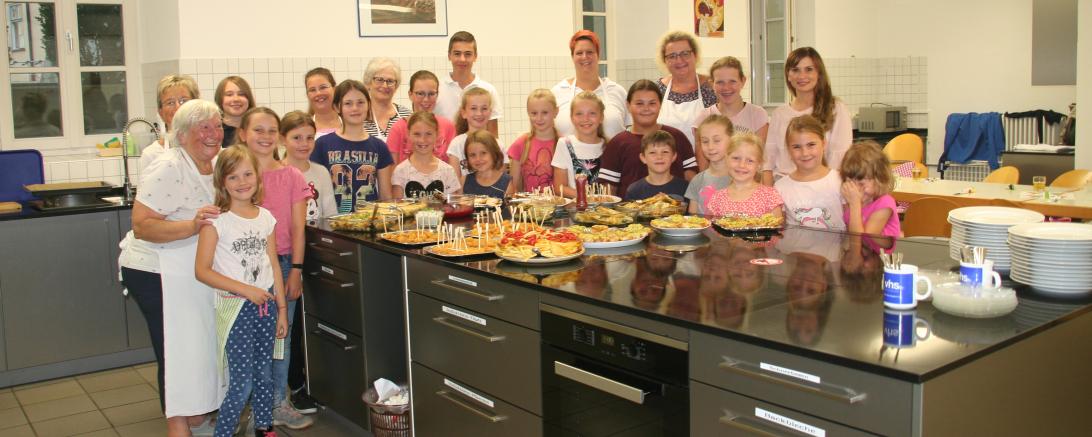 Ferienprogramm beim Kochen