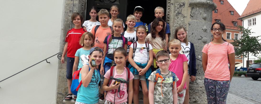 Teilnehmer am Ferienprogramm Nördlingen