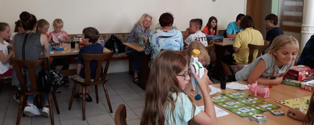 Spielenachmittag des Ferienprogramms