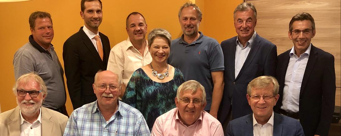 Gruppenbild vom Vorstand der Mittelstandsunion Donau-Ries