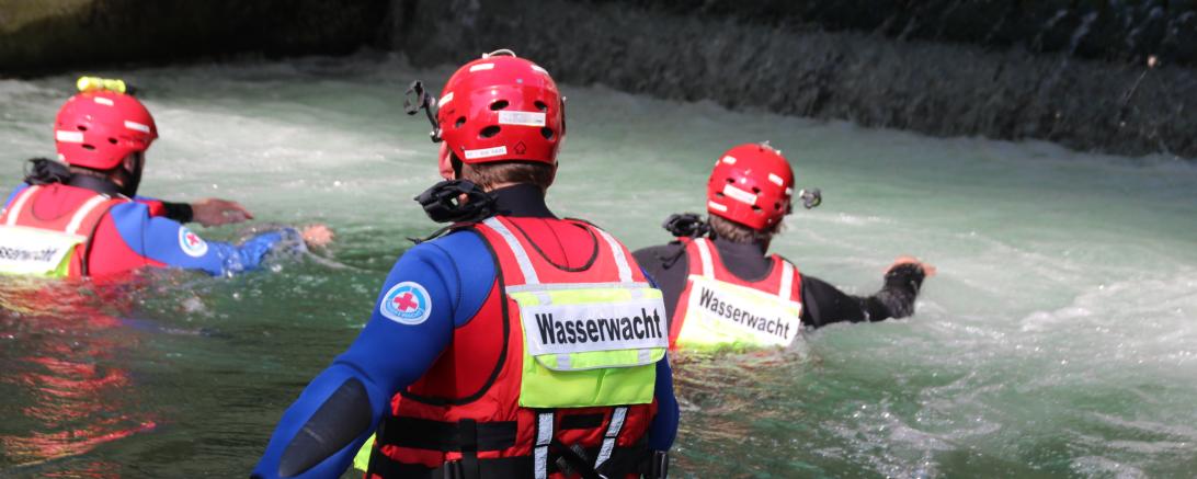 Die Wasserwacht im Einsatz 