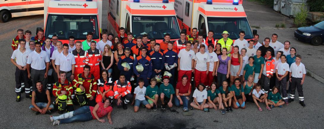 Am vergangenen Samstag fand eine Großübung des Jugendrotkreuzes in Wemding statt. 