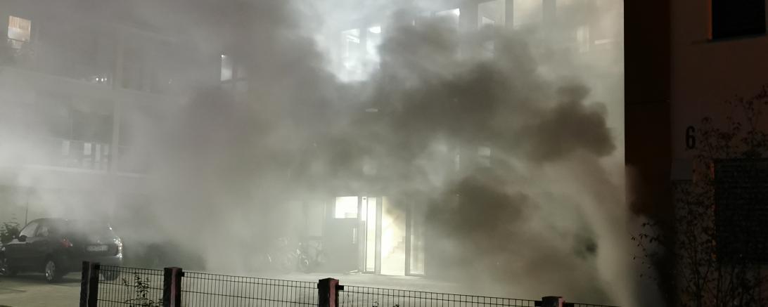 Tiefgaragenbrand Nördlingen