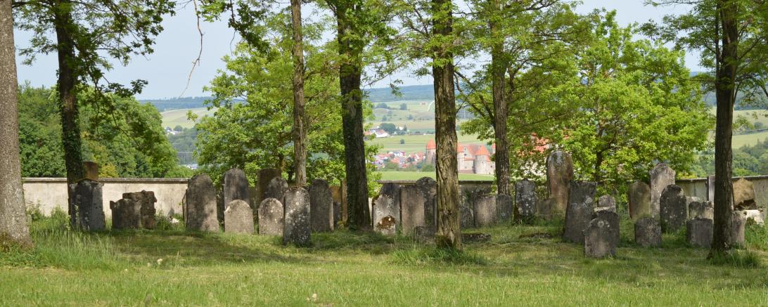Die ältesten Grabsteine auf dem jüdischen Friedhof in Harburg sind über 300 Jahre alt. 