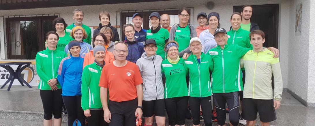 Nördlinger Läufer mit den Begleitern des SV Mauren