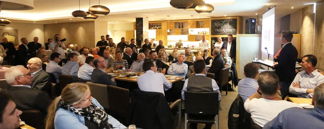 150 Gäste und PWG-Mitglieder waren bei der Nominierungsversammlung dabei.