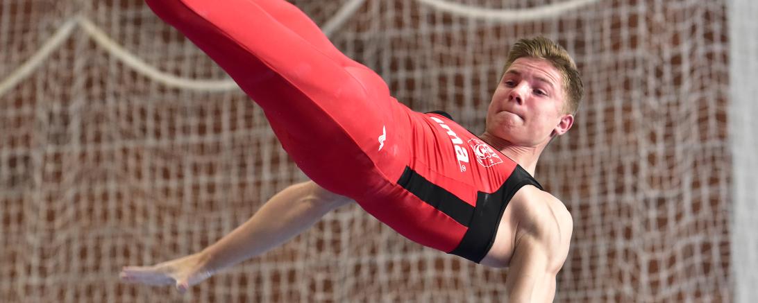 War zusammen mit Lukas Schlotterer bester Monheimer Punktesammler des dritten Wettkampftags: Norik Friedel.