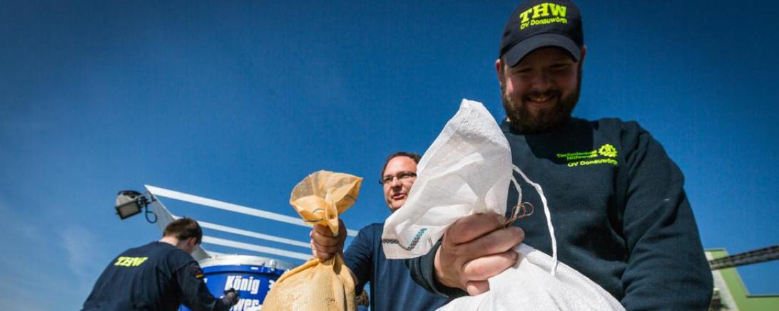 THW Donauwörth Sandsack