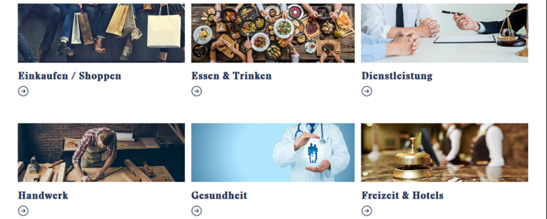 Das Bild zeigt, wie das Online-Schaufenster auf www.donauwoerth.de im Bereich CID ab 11.November aussehen wird.