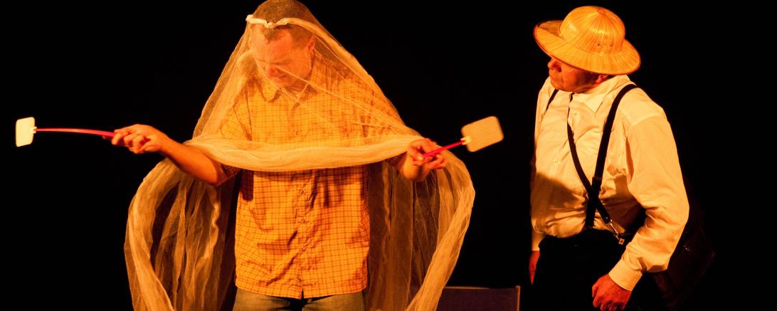 Das Bild zeigt die Theateraufführung "47 Tage Paradies"