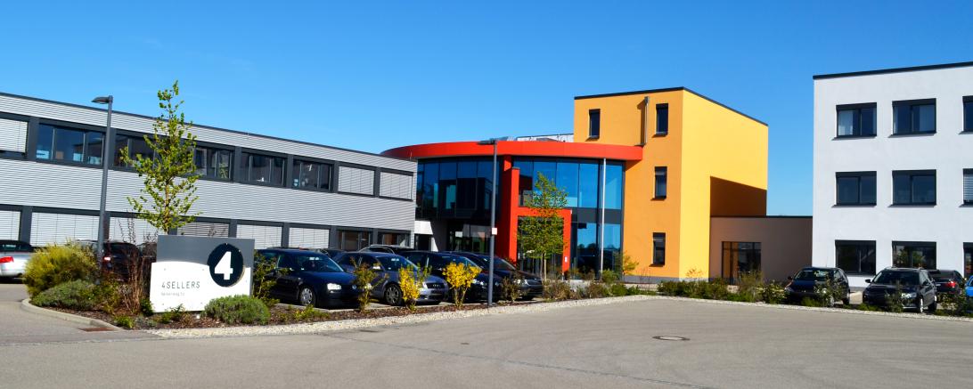 Der Firmensitz in Rain am Lech. 