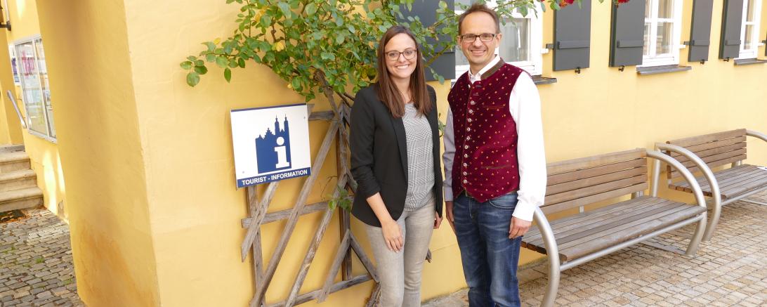 Judith Strohhofer mit Dr. Martin Drexler