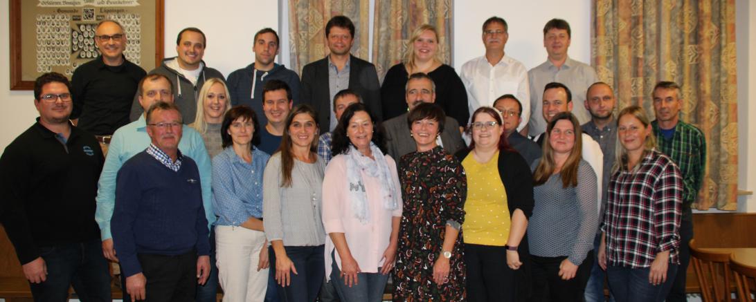 Das Bild zeigt die Kandidatinnen und Kandidaten der Stadtteilliste für die Kommunalwahl 2020 (einige konnten an der Versammlung nicht teilnehmen) 