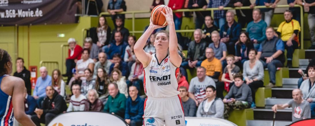 Luisa Geiselsöder war "unstoppable" und hielt mit 10 Punkten in der Verlängerung den Sieg für ihre Angels fest.
