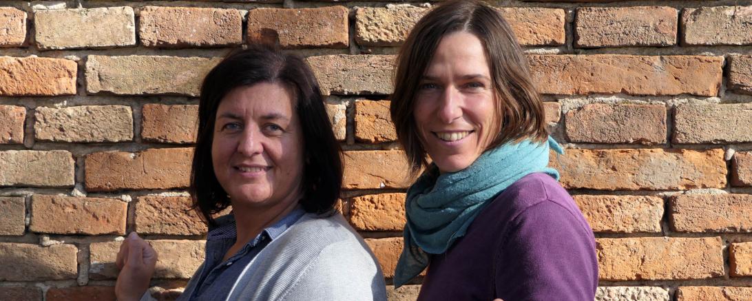Andrea Beranek und Maren Kriegler