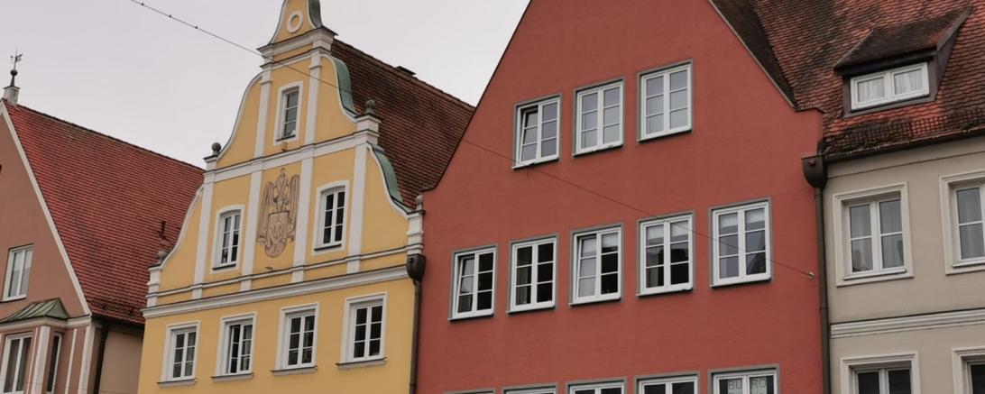 Das Bild zeigt die Gebäude in der Reichsstraße 39/41
