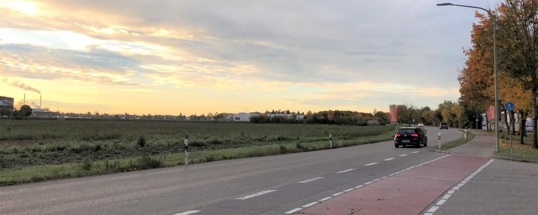 Die Mertinger Straße in Asbach-Bäumenheim soll verlegt werden. 