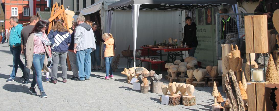 Am vergangenen Sonntag fand in Nördlingen der Kunst- und Kreativmarkt statt. 