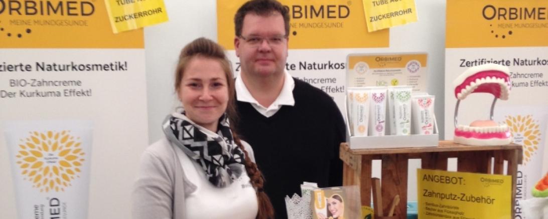 Bettina Leichtenmüller und Michael Hölzemann verkaufen ihre Produkte auch auf Messen und Märkten.