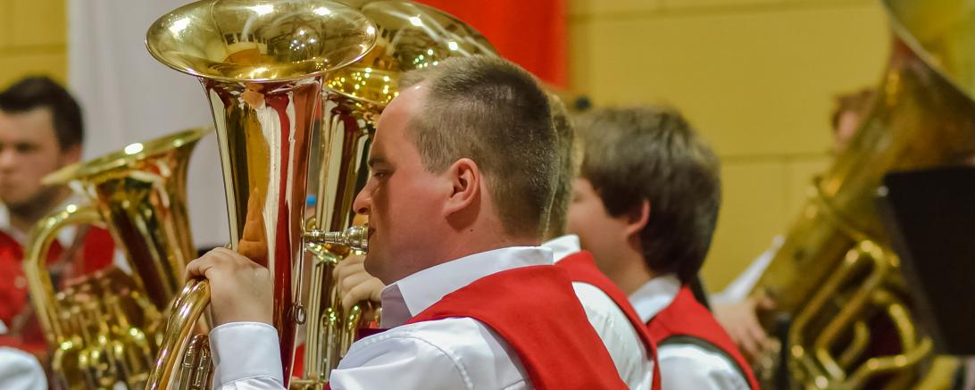 Musiker der Blaskapelle Lehmingen
