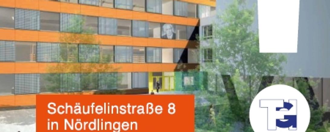 Das Bild zeigt ein Plakat zum Tag der offenen Tür am THG Nördlingen