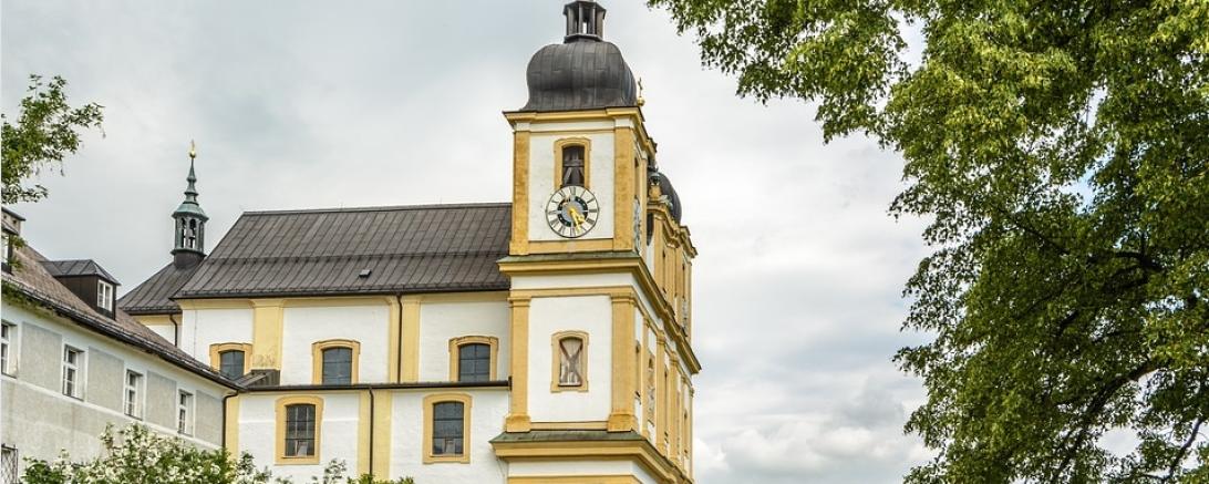 Das Bild zeigt eine Wallfahrtskirche
