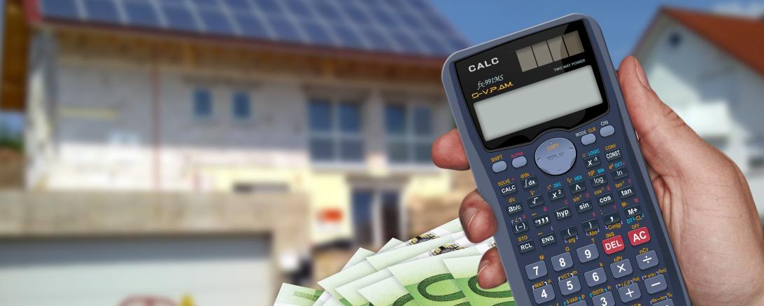 Baufinanzierung, Taschenrechner