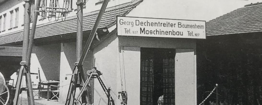Das Bild zeigt das Unternehmen GEDA, welches im Jahr 1929 gegründet wurde.
