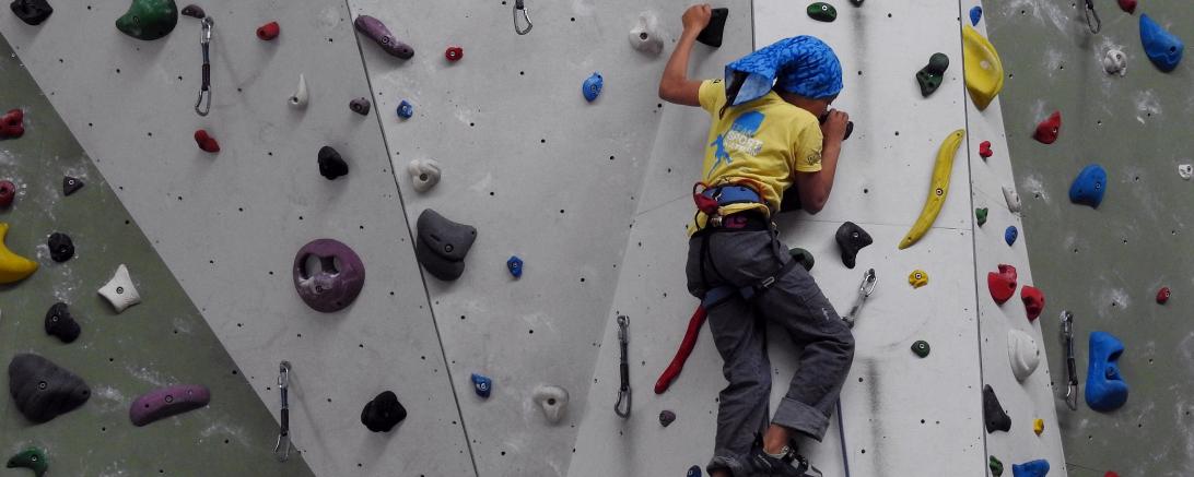 Klettern, Bouldern, Kletterhalle
