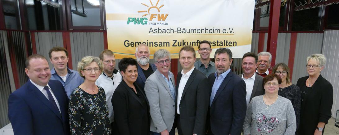 Am vergangenen Mittwochabend nominierte die PWG Asbach-Bäumenheim ihre Gemeinderatskandidaten. 