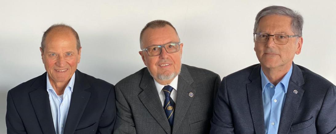 Von links: Robert Wanger, Werner Schlientz und Frank Kutzschbach vom Kiwanis Club Nördlingen