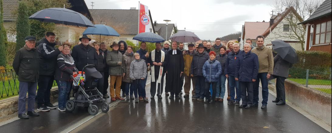 Die Zechstraße in Wemding wurde ihrer Bestimmung übergeben. 