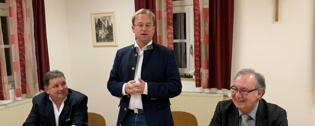 Jahresabschlussfeier mit MdL Wolfgang Fackler