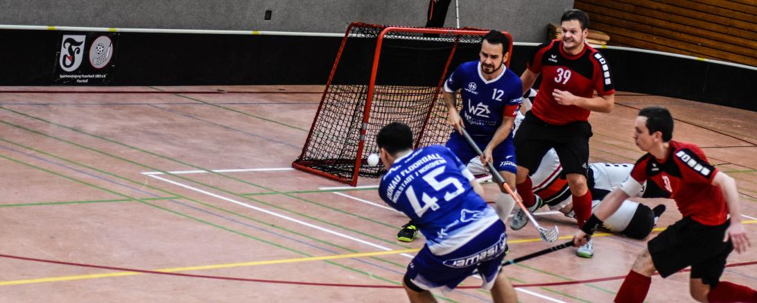 Donau Floorball in blau