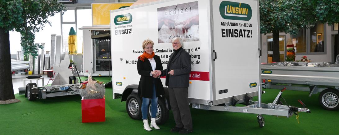 Geschäftsführerin Rosa Unsinn und Vorständin Roswitha Kugelmann