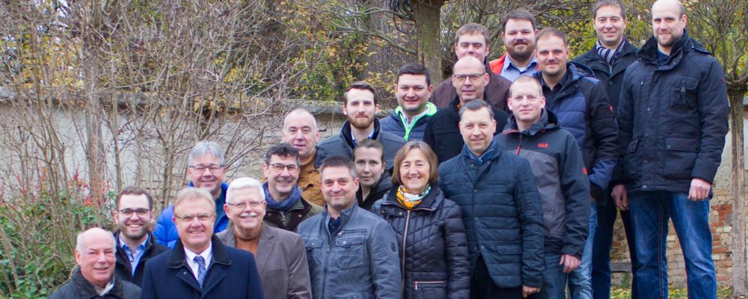 Das Bild zeigt die Stadtratsliste der Jungbürger/Unabhängige Rain.