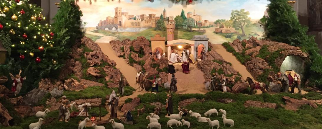 Die Krippe in der Oberndorfer Herrgottsruhkapelle