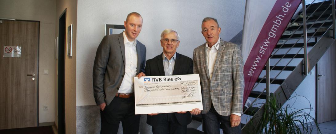 Von links: Paul Slavik, Lothar Kolb und Georg Slavik