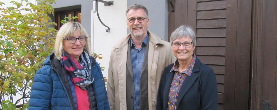 Von links: Dr. Ruth Kilian, Thomas Heitele M.A. und Jutta von Tucher