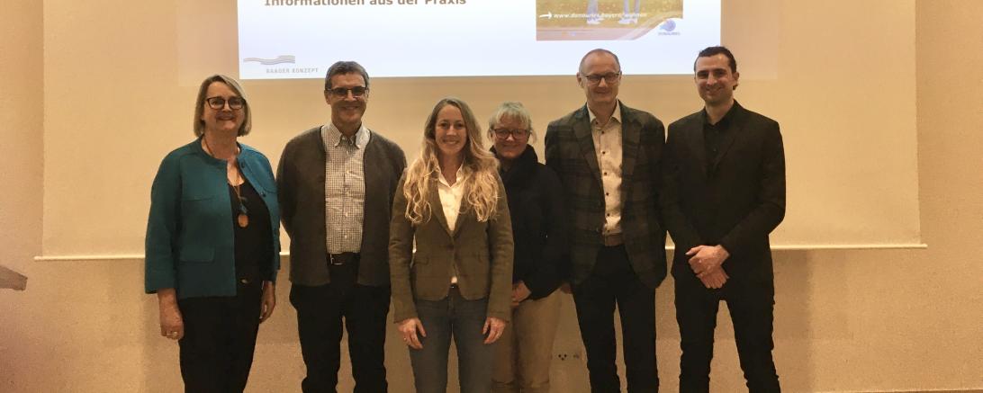 Wilhelm (Wilhelm Architekten) und Senioren- und Behindertenbeauftragter Christian Trollmann (Landkreis Donau-Ries).