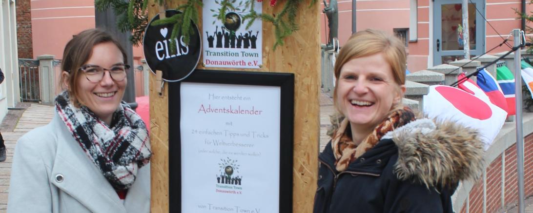 Auf dem Bild zu sehen (von links): Katrin Gleißner und Julia Hofer. 