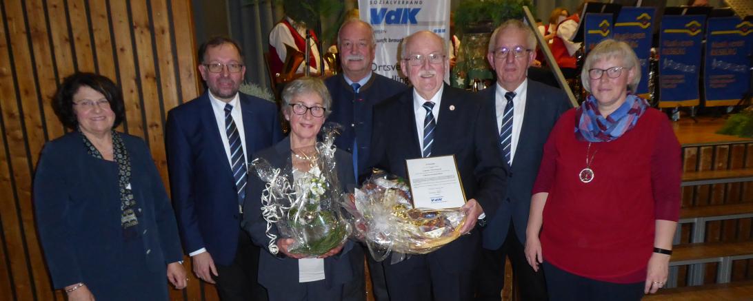 Würdenträger des VdK Ortsverbands Nördlingen