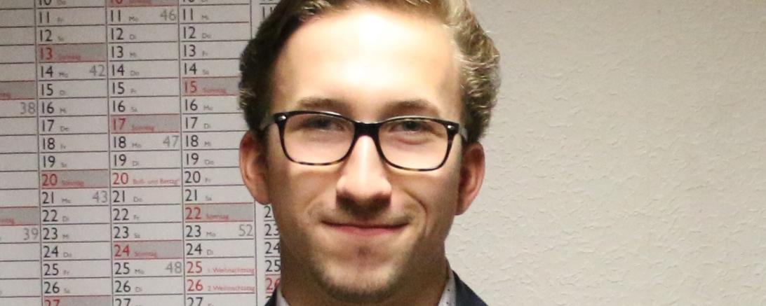 Das Bild zeigt Robin Berger.