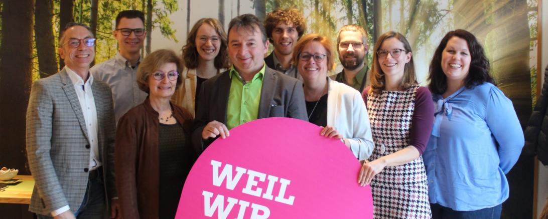 Das Bild zeigt den Neujahrsempfang der Donauwörther Grünen.