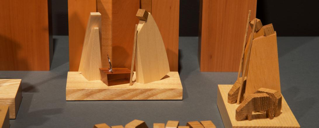 Das Bild zeigt die Krippe "Rebecca" im Museum KulturLand Ries Maihingen.