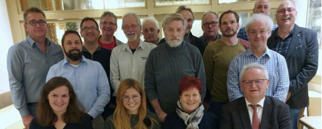 Das Bild zeigt die nominierten Kandidaten der Stadtratsliste des SPD-Ortsvereins Wemding.