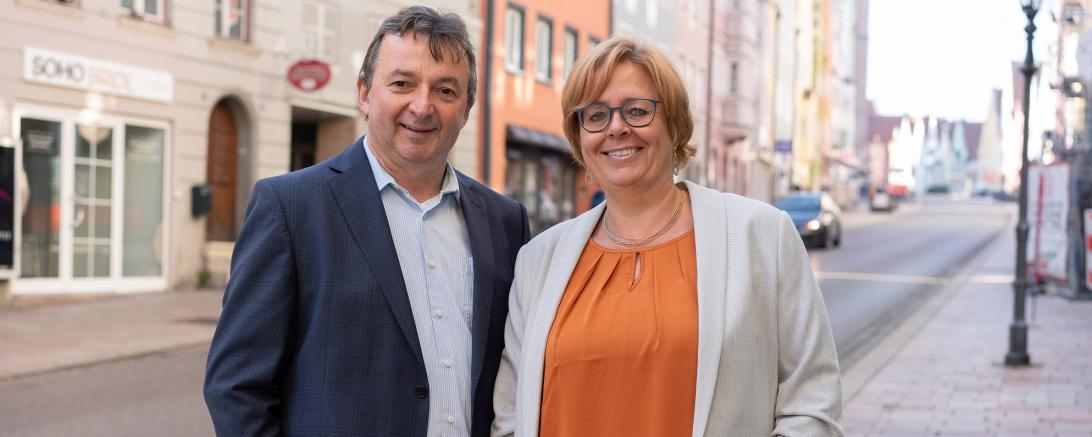 Albert Riedelsheimer und Bärbel Stahl