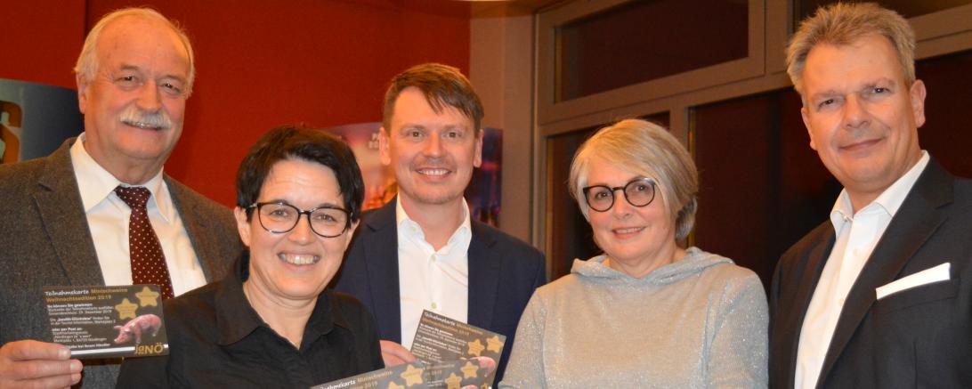 Das Bild zeigt den den Vorstand des Stadtmarketingvereins.