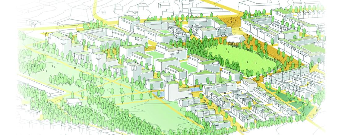 Skizze Alfred-Delp-Quartier