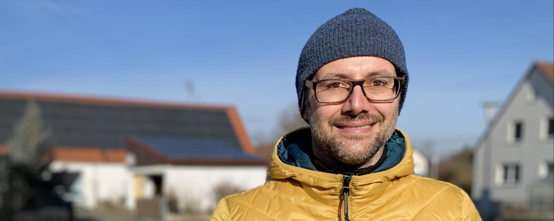 Mit Beginn des neuen Jahres startete CSU OB-Kandidat Steffen Höhn seine Hausbesuche.